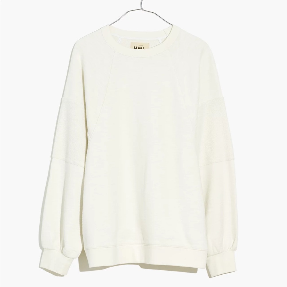Madewell MDL oversized raglan shirt